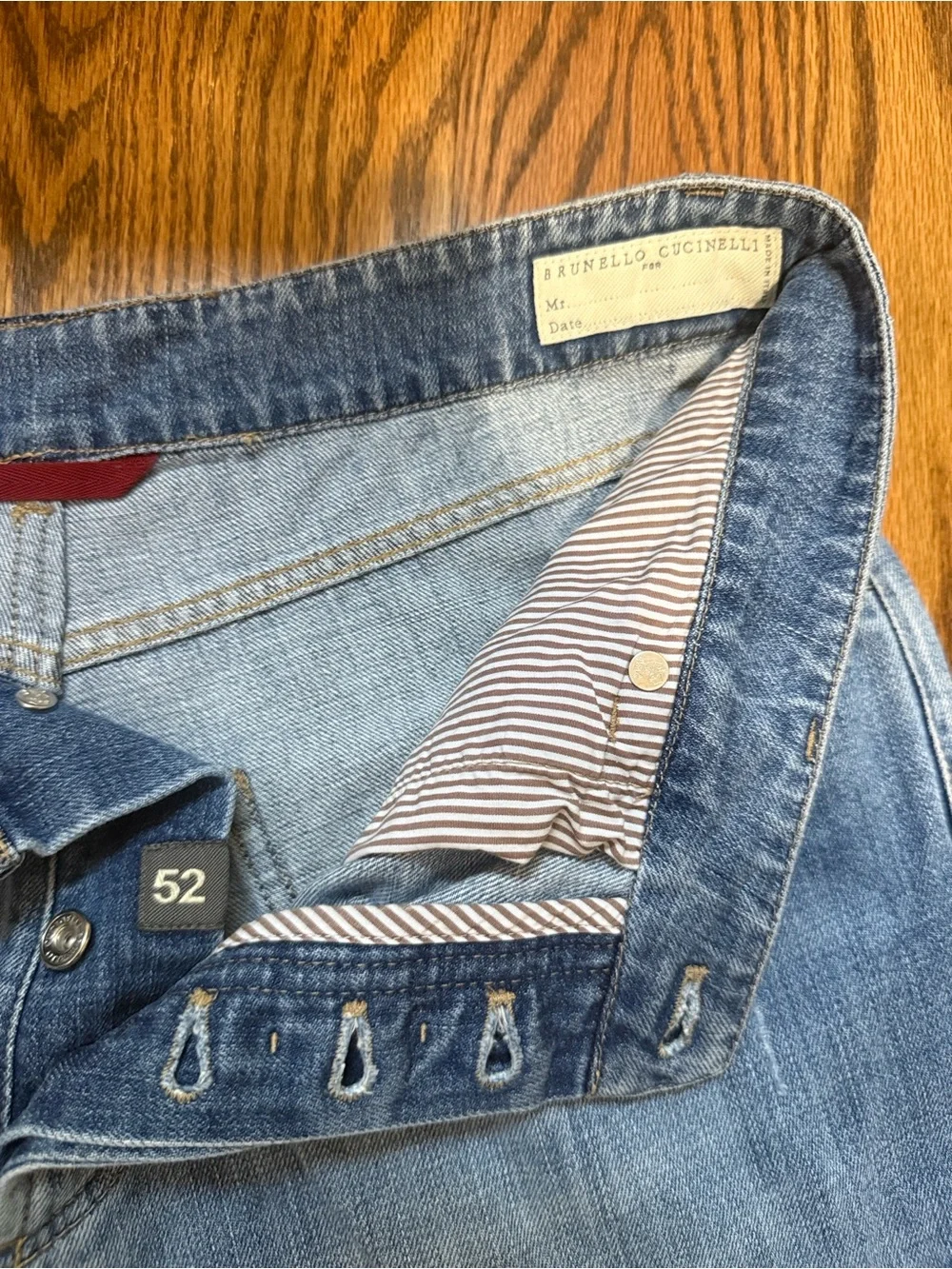 Brunello Cucinelli Leisure Fit Five Pocket Jeans